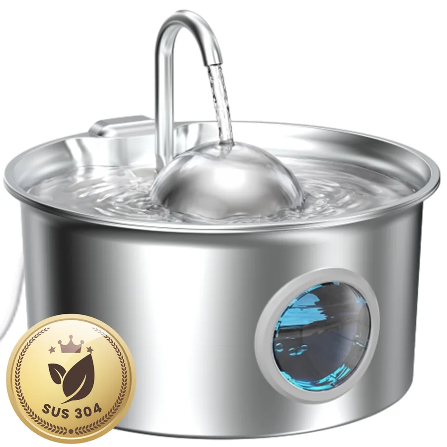 Dctrod fuente de acero inoxidable 2,6 L (SUS304)