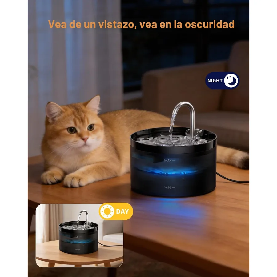 GIOTOHUN 2 L súper silenciosa con luz LED — imagen 3