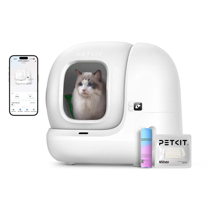 PETKIT Pura MAX 2 · arenero automático autolimpiable